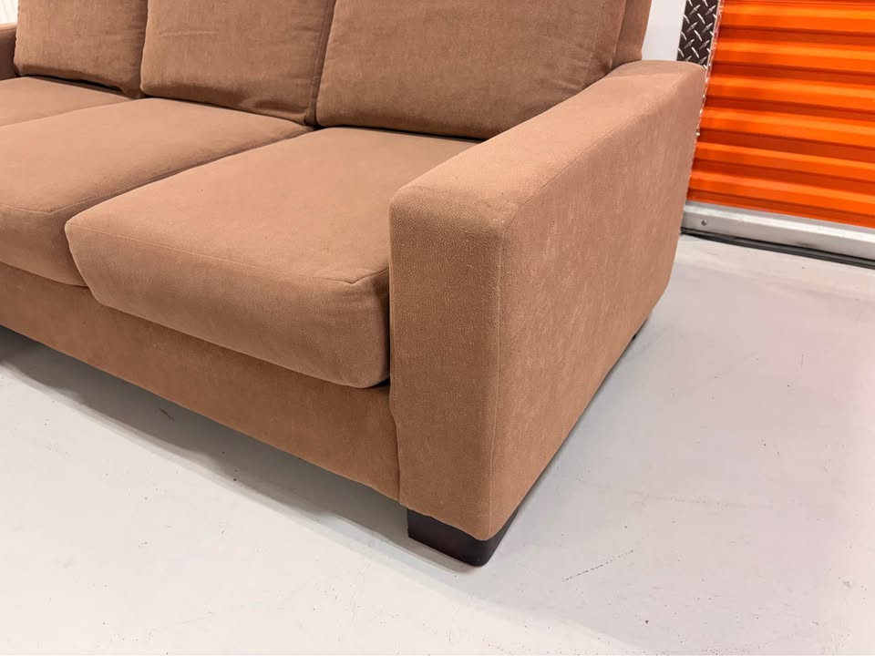 Reversible Brown Apartment Sectional