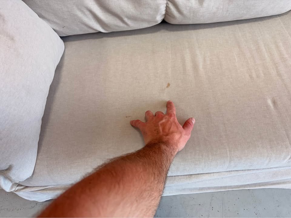 Comfy Beige Couch