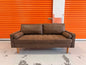 Like New Suede Modern Couch