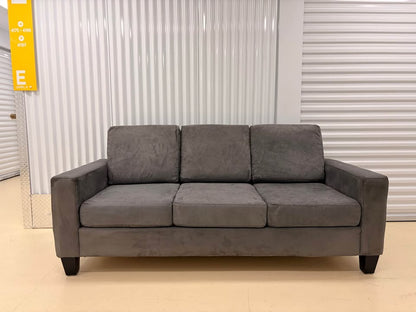 Grey 3-Seater Modern Couch