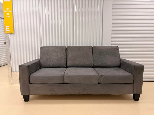 Grey 3-Seater Modern Couch