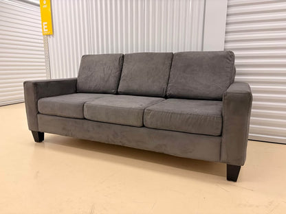 Grey 3-Seater Modern Couch
