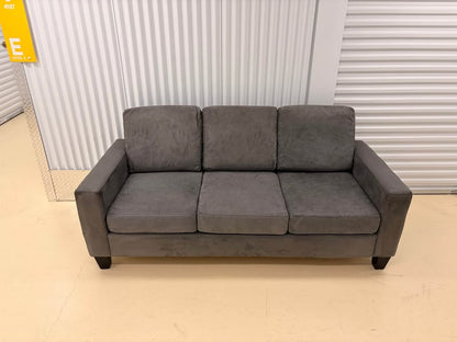 Grey 3-Seater Modern Couch