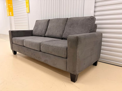 Grey 3-Seater Modern Couch
