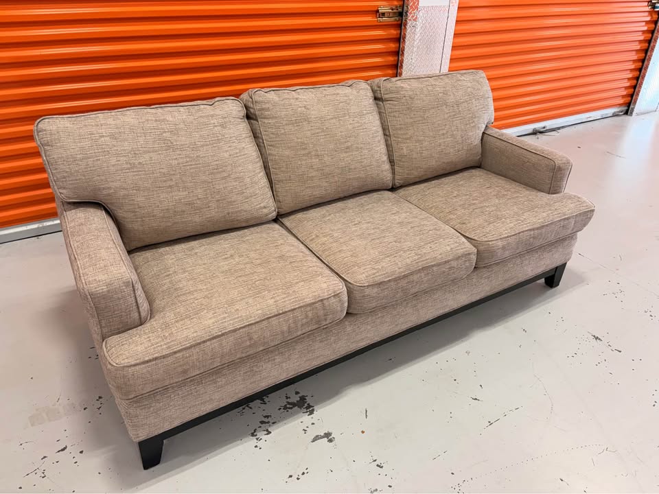 Beige 3-Seat Sofa