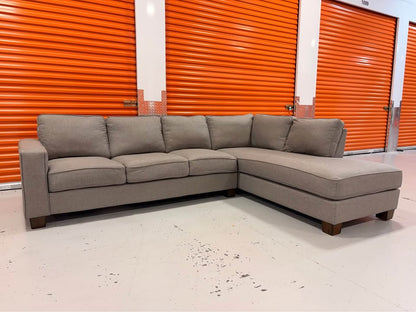 Big Right Facing Sectional with Charging Ports