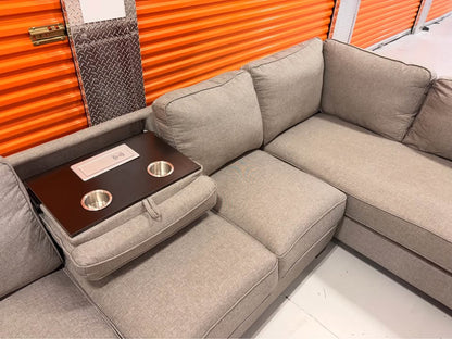 Big Right Facing Sectional with Charging Ports