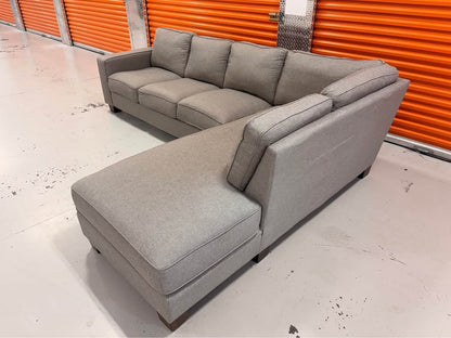 Big Right Facing Sectional with Charging Ports