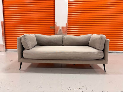 Modern Grey Apartment Sized Couch
