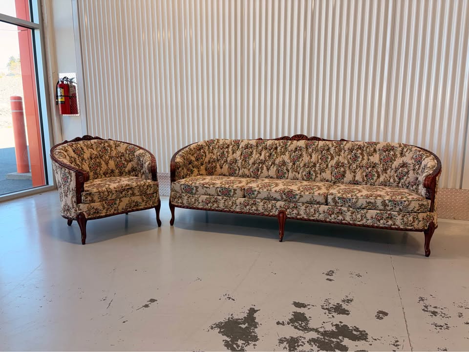 Antique Couch and Chair