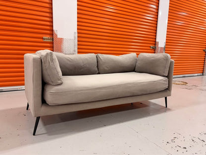 Modern Grey Apartment Sized Couch
