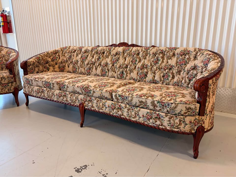 Antique Couch and Chair