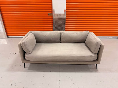 Modern Grey Apartment Sized Couch