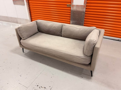 Modern Grey Apartment Sized Couch