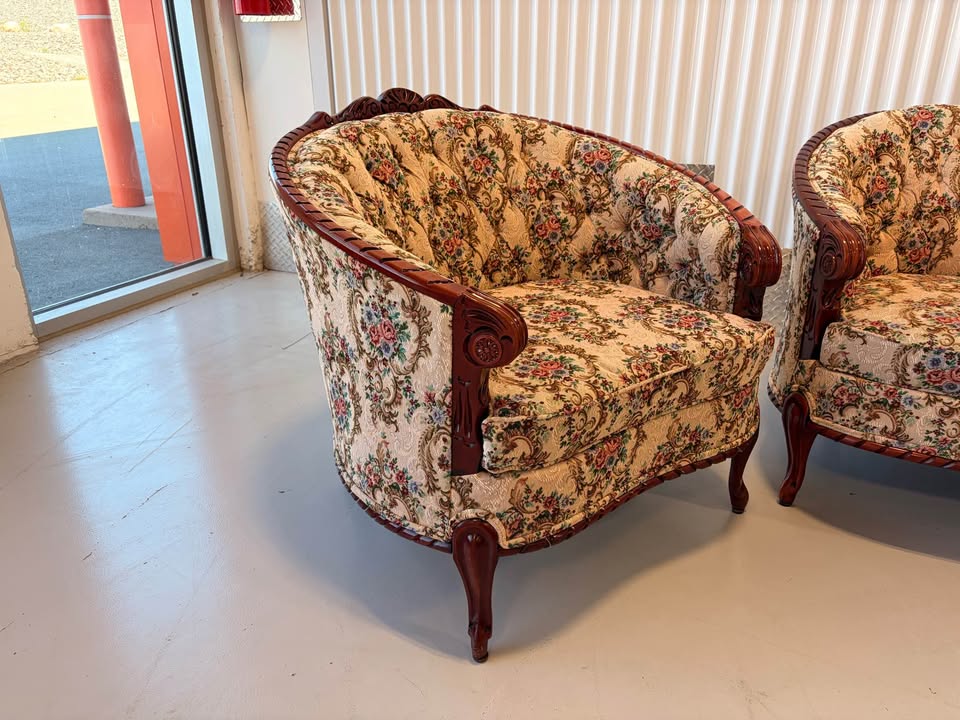 Antique Couch and Chair