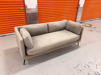 Modern Grey Apartment Sized Couch