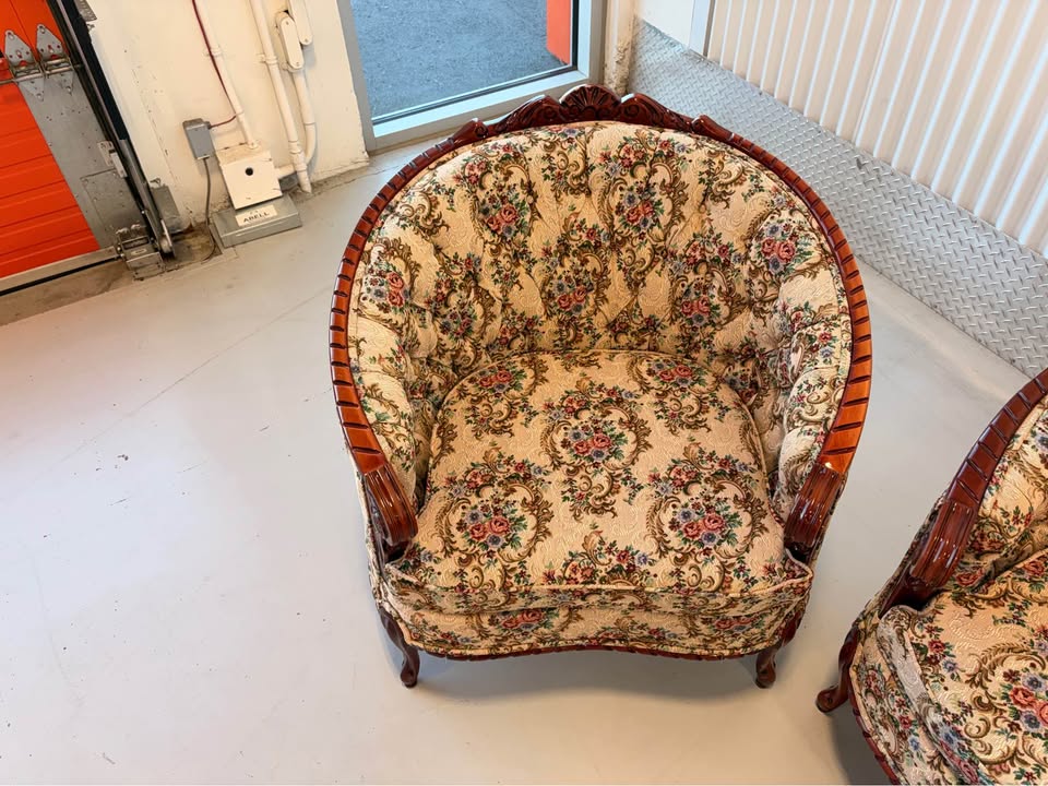 Antique Couch and Chair