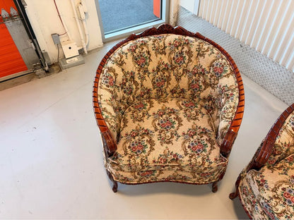 Antique Couch and Chair