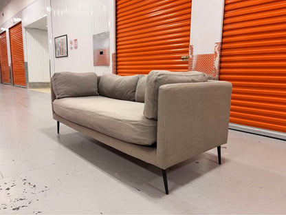 Modern Grey Apartment Sized Couch