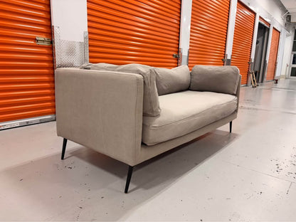 Modern Grey Apartment Sized Couch