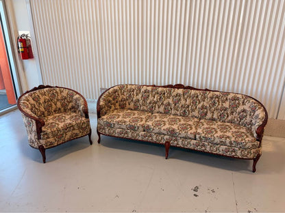 Antique Couch and Chair