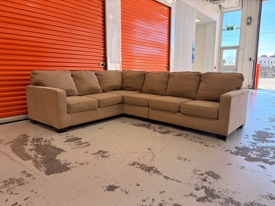 Big Beige Sectional