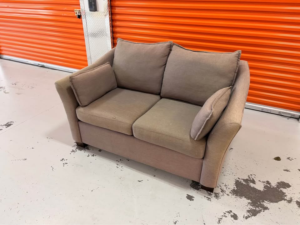 Small Grey Loveseat
