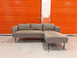 Grey Right Facing Apartment Sized Sectional