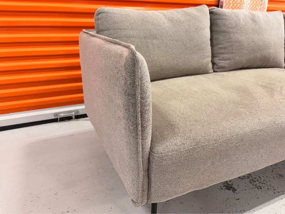 Grey Right Facing Apartment Sized Sectional