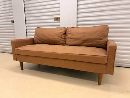 MCM Style Brown Couch