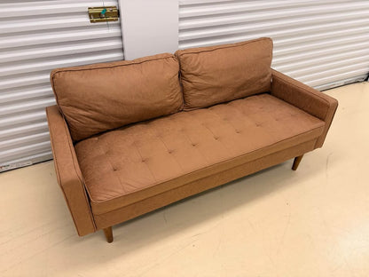 MCM Style Brown Couch