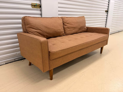 MCM Style Brown Couch