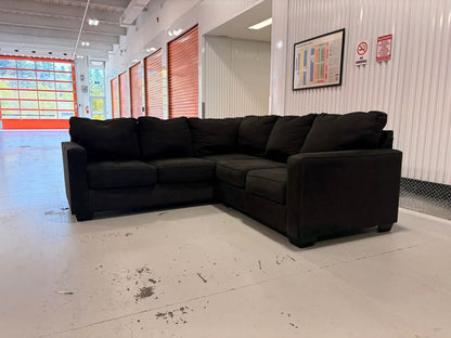 Large Charcoal Grey Sectional