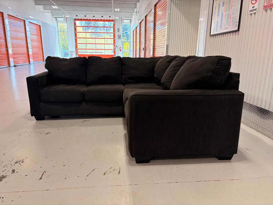 Large Charcoal Grey Sectional