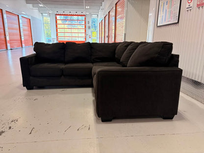 Large Charcoal Grey Sectional