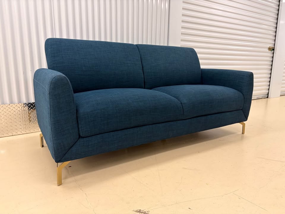 Modern Blue Couch