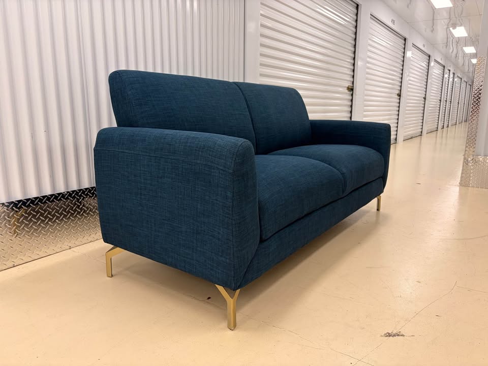 Modern Blue Couch