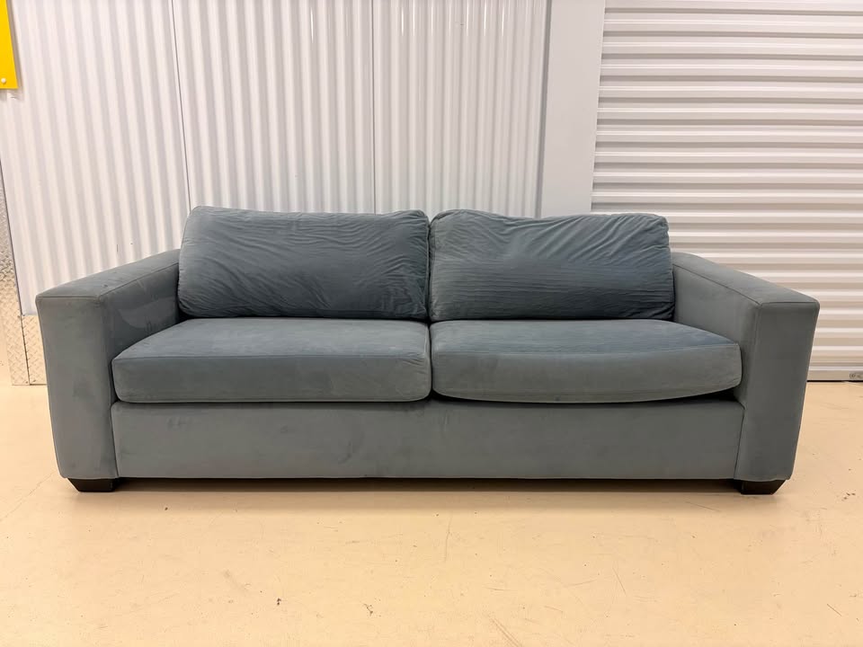 Comfy Light Blue Couch