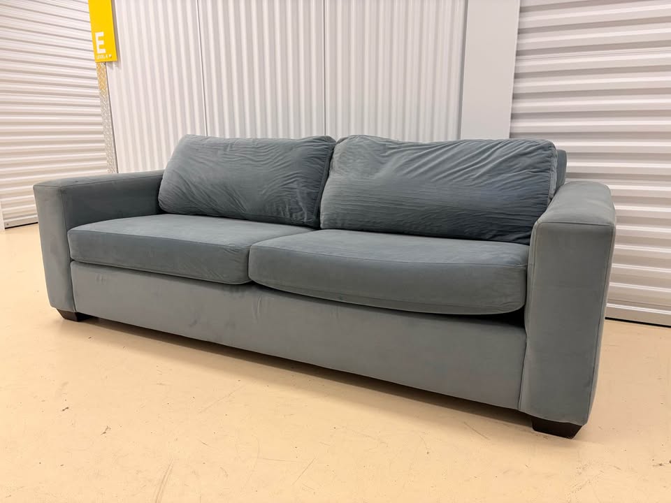 Comfy Light Blue Couch