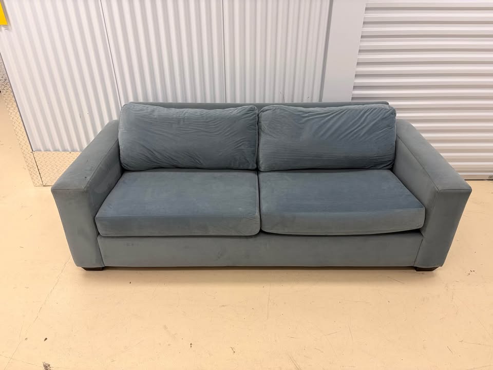 Comfy Light Blue Couch