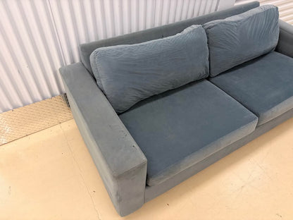 Comfy Light Blue Couch