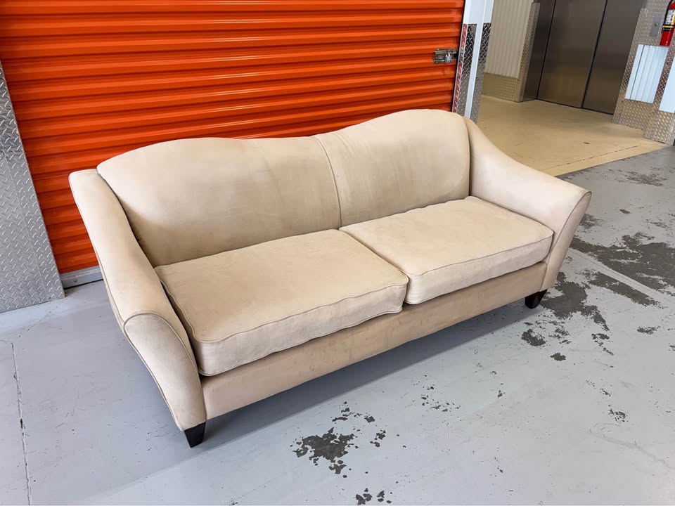 Comfy Cream Loveseat