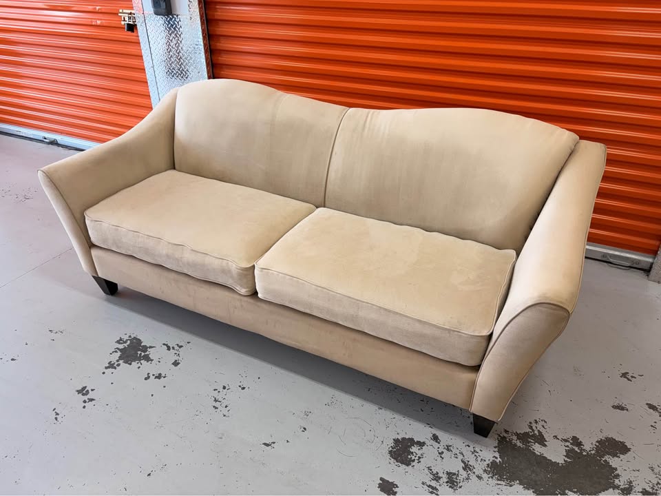 Comfy Cream Loveseat
