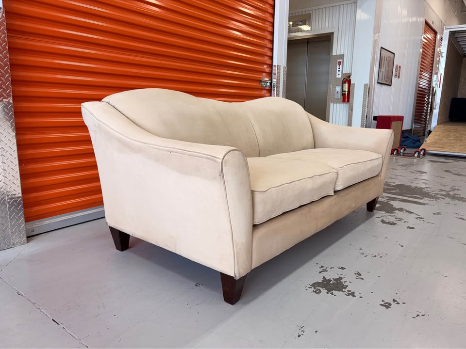 Comfy Cream Loveseat