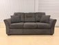 Comfy dark grey couch