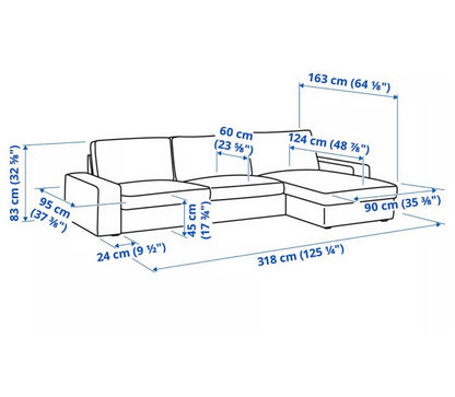 IKEA KIVIK Like New