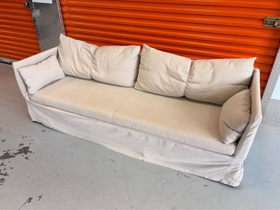Comfy Beige Couch