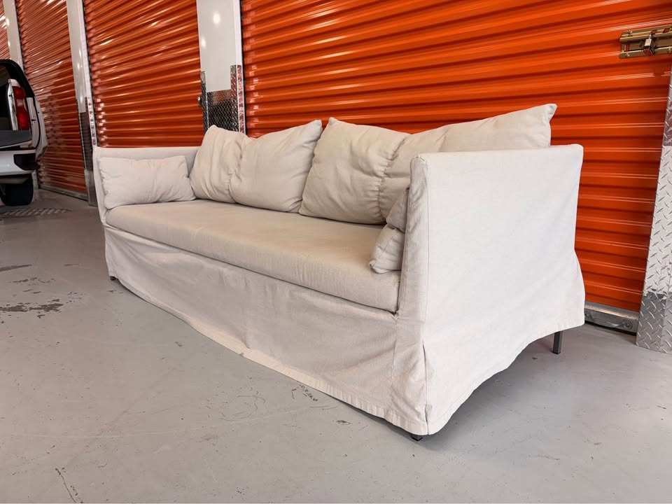 Comfy Beige Couch