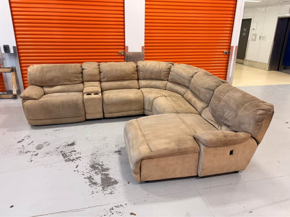 Huge Comfy Sectional with Recliners