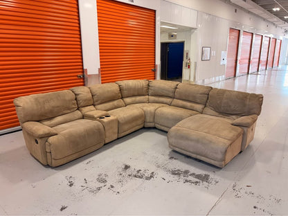 Huge Comfy Sectional with Recliners